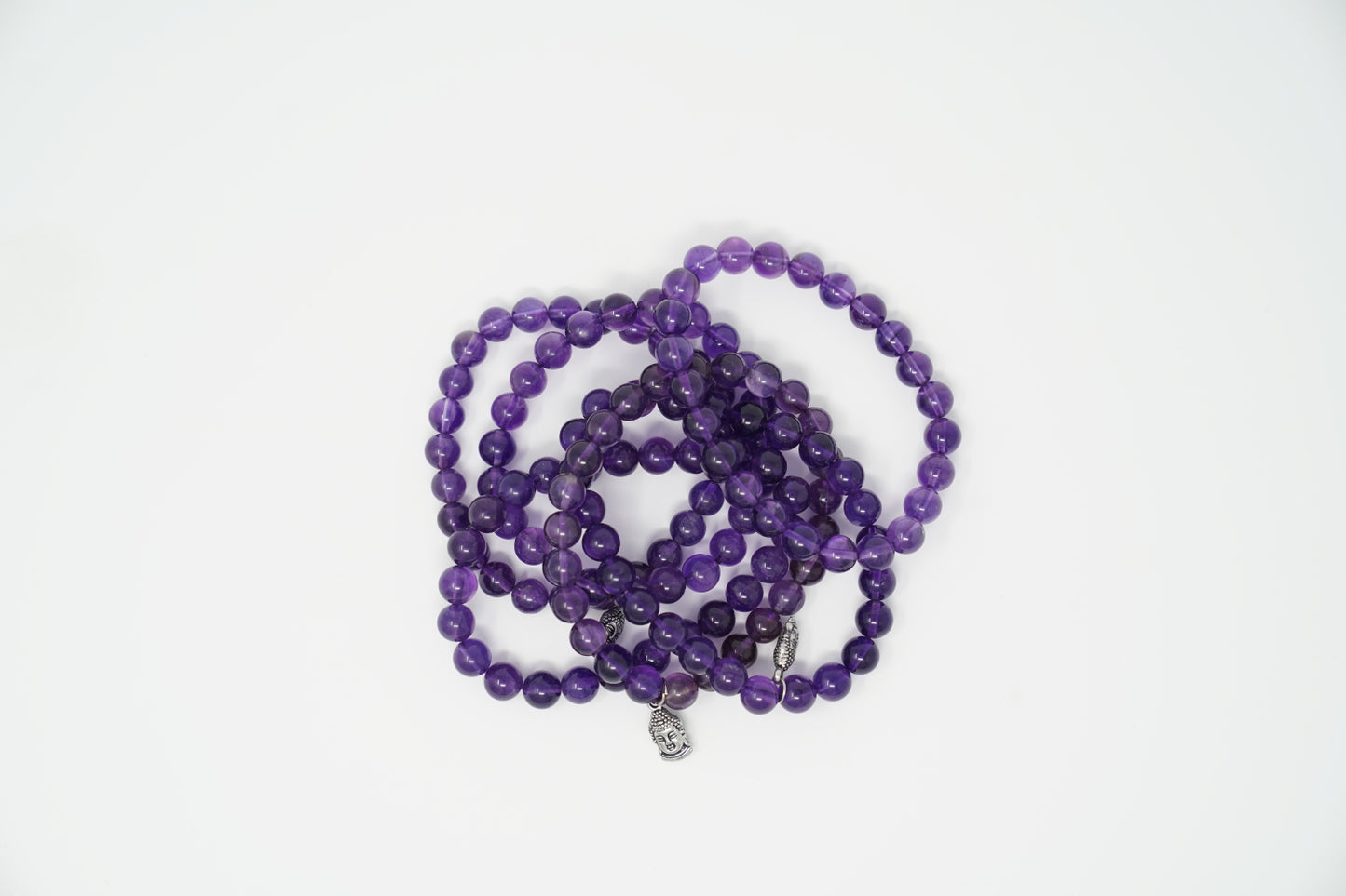 Amethyst Mala Bracelet