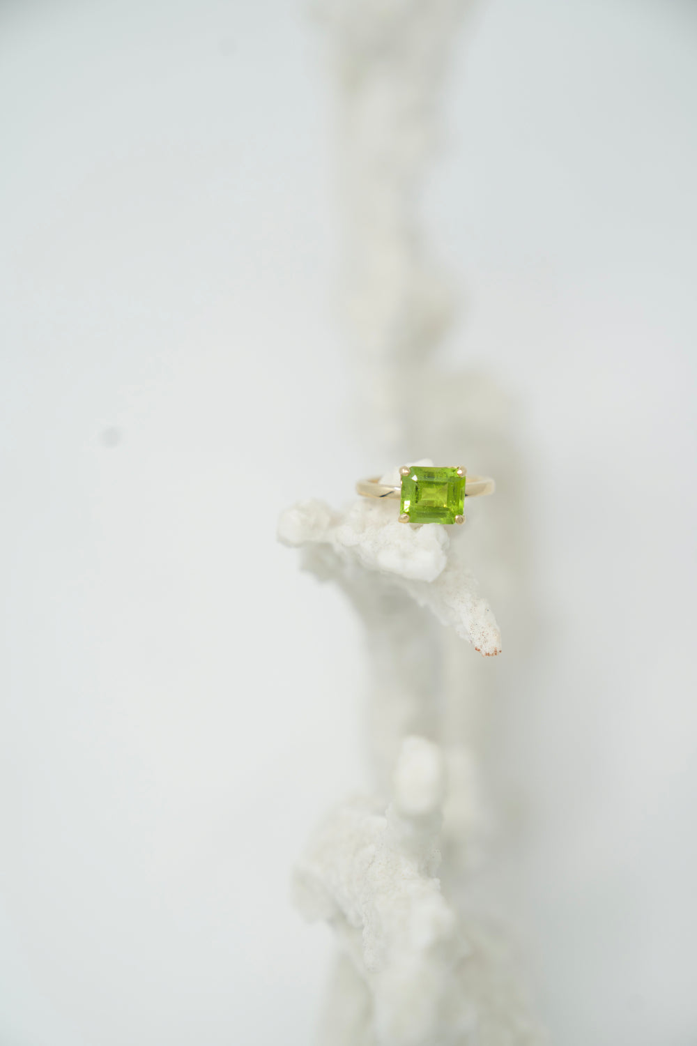 Peridot East-West Ring